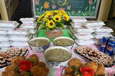 TRẢI NGHIỆM “TIỆC BUFFET NHÍ” – BÉ HỌC KỸ NĂNG, BÉ VUI KHÁM PHÁ.